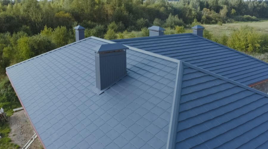 Professional metal roof installation in Bowler, WI